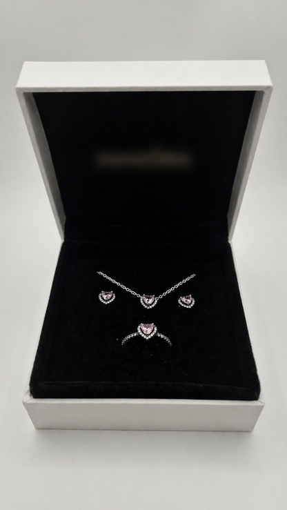 Pretty Pink Heart Set