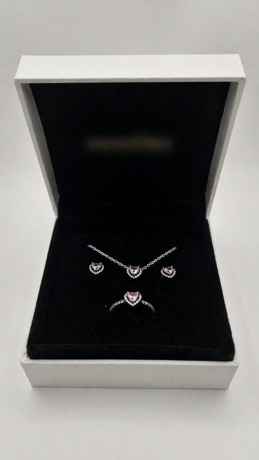 Pretty Pink Heart Set