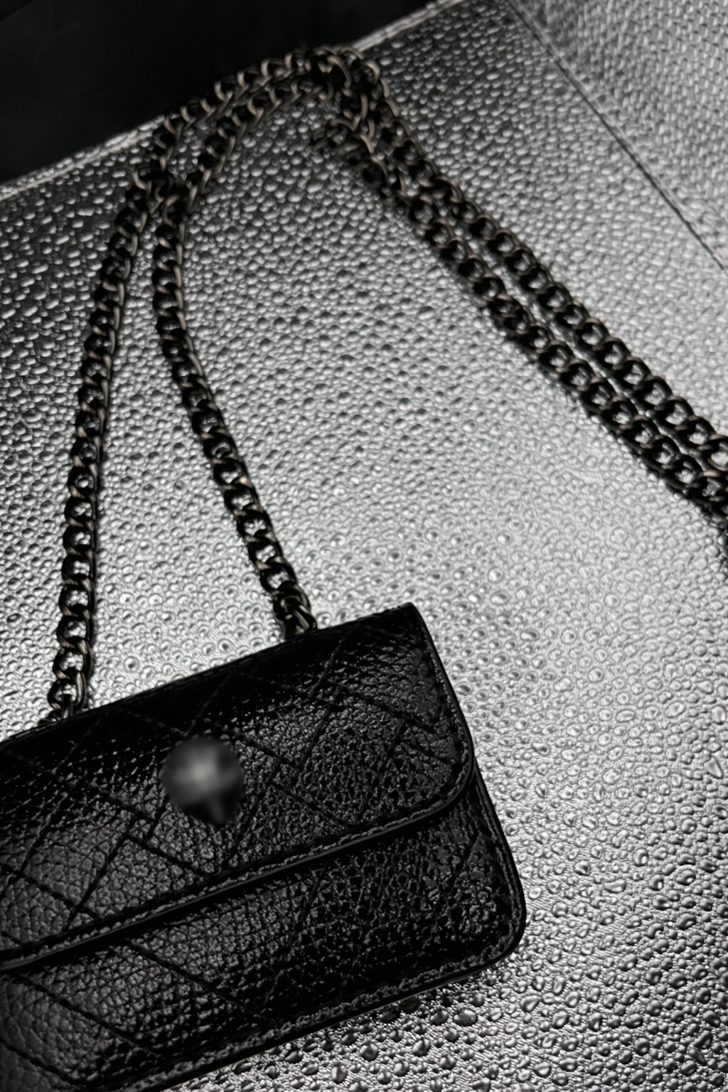 Black Luxe Micro Bag