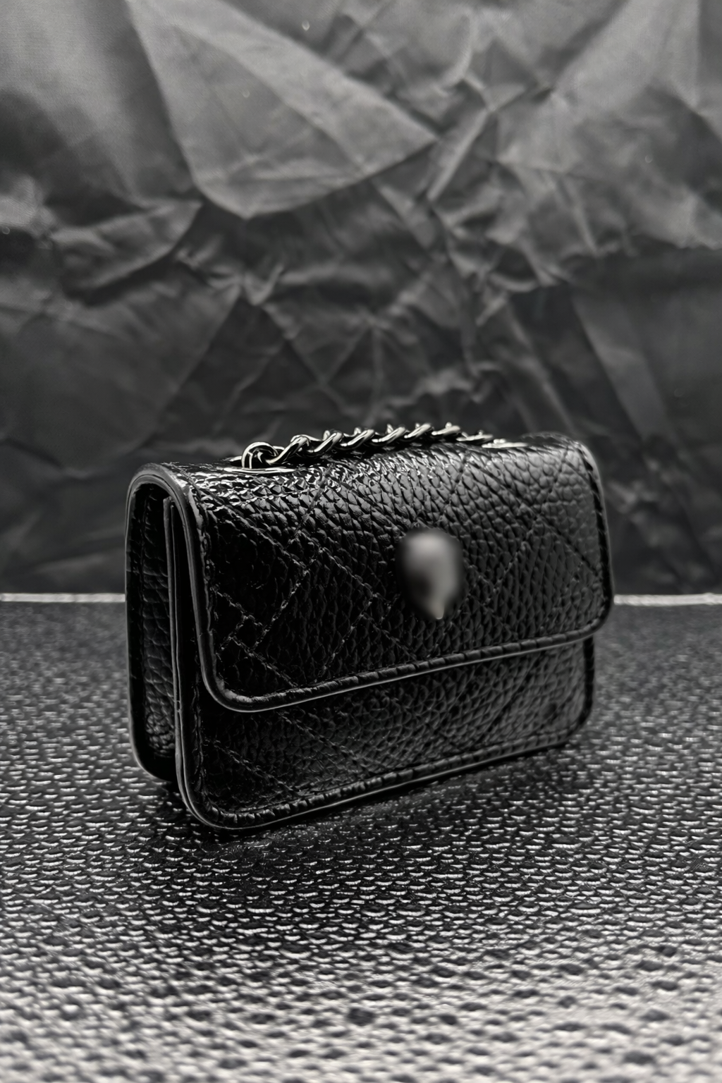 Black Luxe Micro Bag